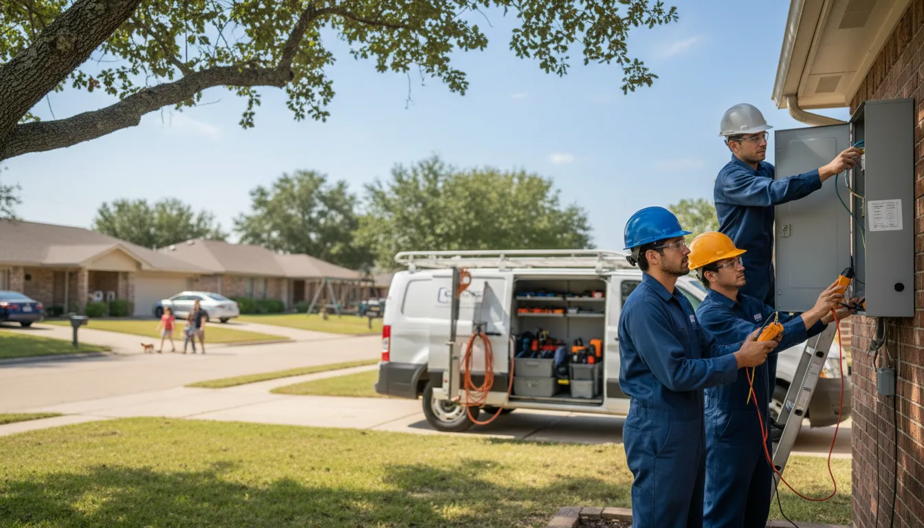 Certified electrician providing emergency electrical services in Columbia, AL
